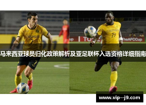 马来西亚球员归化政策解析及亚足联杯入选资格详细指南