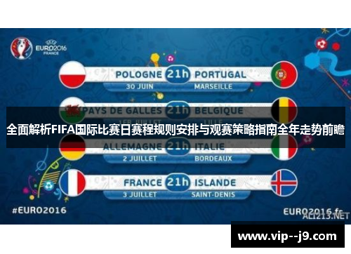 全面解析FIFA国际比赛日赛程规则安排与观赛策略指南全年走势前瞻