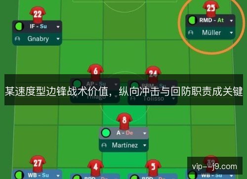 某速度型边锋战术价值，纵向冲击与回防职责成关键